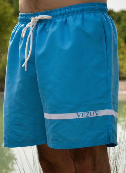 SWIM SHORTS BLUE STRIPE