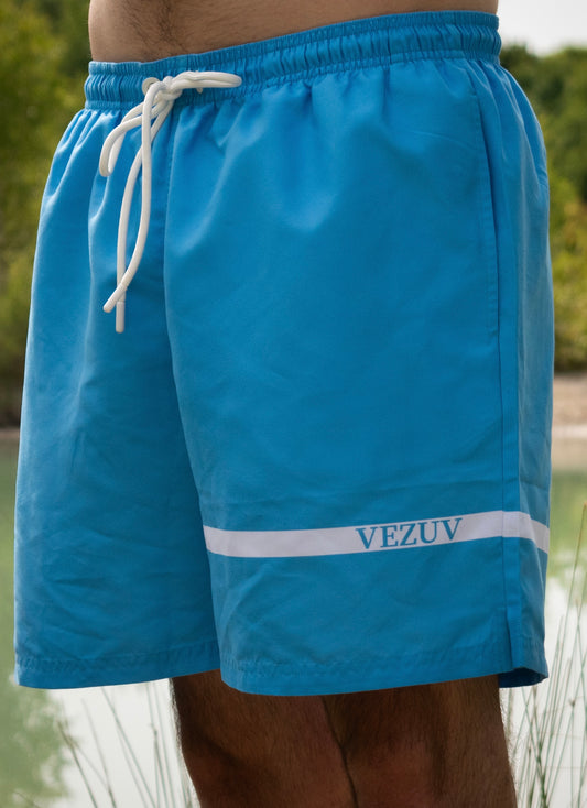 SWIM SHORTS BLUE STRIPE